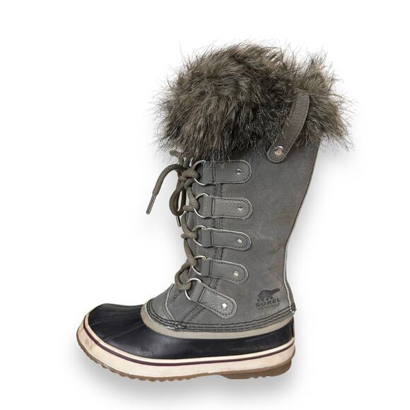 Sorel Joan of Arctic Boot for Women Size 6 Quarry Black Snow Boots Waterproof - Picture 7 of 14